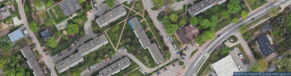 Zdjęcie satelitarne Origo Bud Olga Zielińska