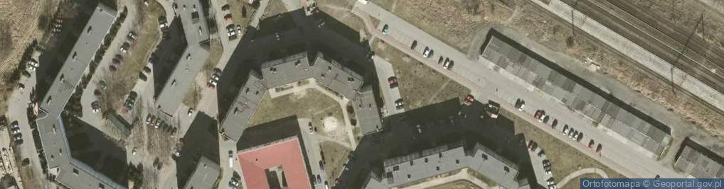 Zdjęcie satelitarne Orleański F., Wrocław