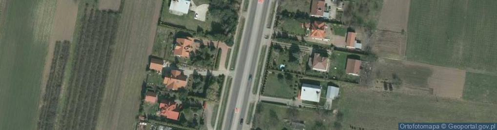 Zdjęcie satelitarne Orłowska Spółdzielnia Mieszkaniowa