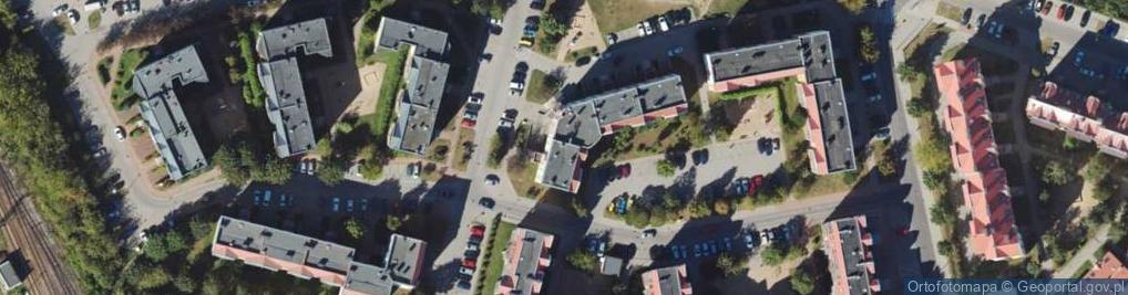 Zdjęcie satelitarne Osk Dystrybucja