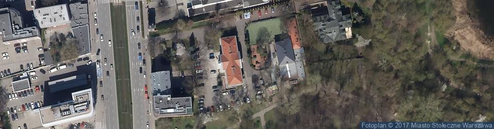 Zdjęcie satelitarne OSK Tęcza