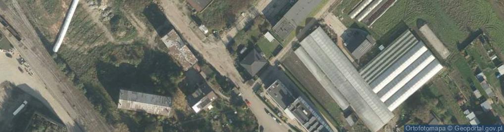Zdjęcie satelitarne OSP Cukrowni Baborów