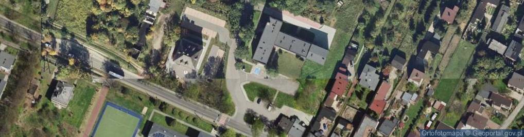 Zdjęcie satelitarne OSP Dobieszowice