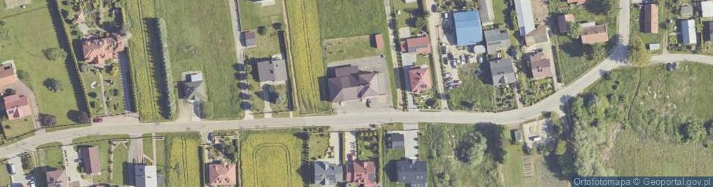 Zdjęcie satelitarne OSP Jasło Hankówka