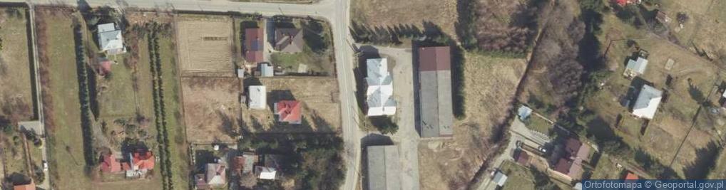 Zdjęcie satelitarne OSP Krosno Polanka