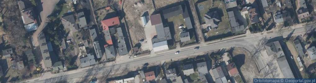 Zdjęcie satelitarne OSP Łódź Wiskitno