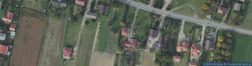 Zdjęcie satelitarne OSP Łopuszka Mała