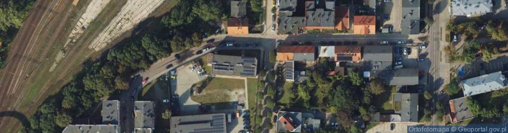 Zdjęcie satelitarne OSP Miasta Tczew