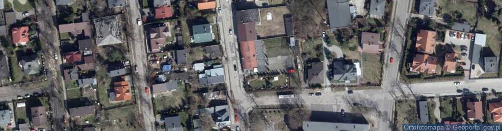 Zdjęcie satelitarne OSP Nowe Złotno w Łodzi