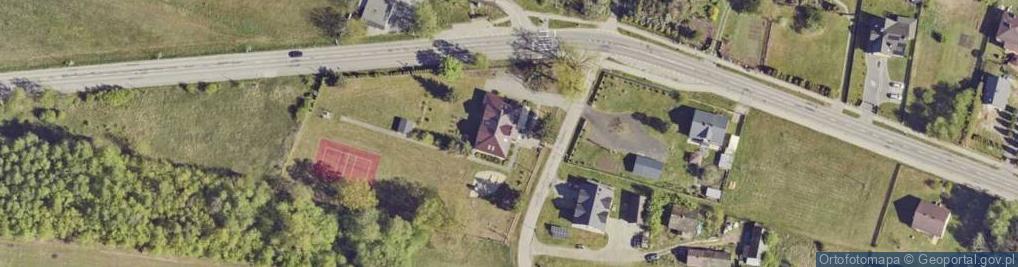 Zdjęcie satelitarne OSP Osiedla Mościska w Mielcu