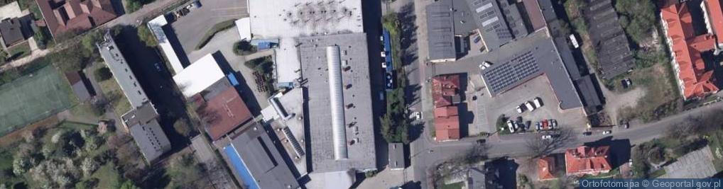 Zdjęcie satelitarne OSP przy Philips Lighting Bielsko