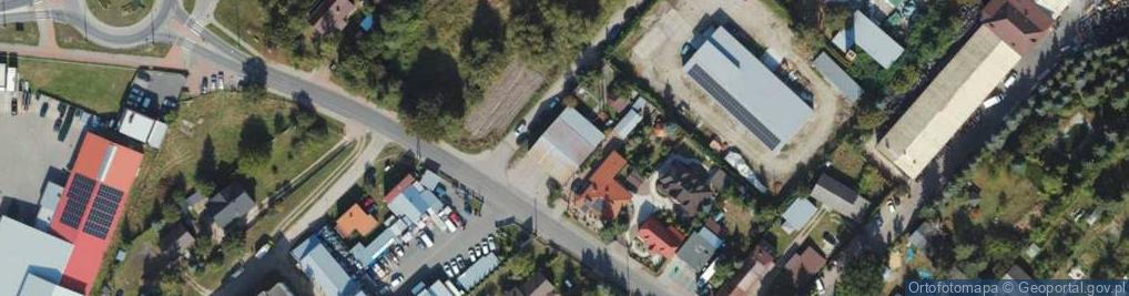 Zdjęcie satelitarne OSP Sidorki w Białej Podlaskiej