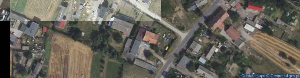 Zdjęcie satelitarne OSP, Strzępiń