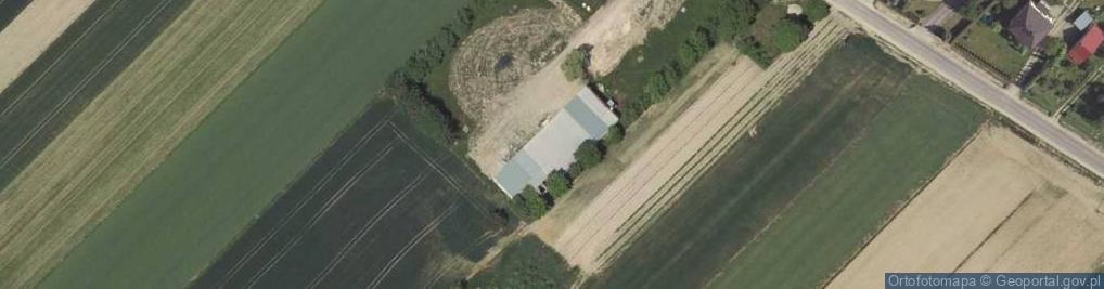 Zdjęcie satelitarne OSP w Barakach