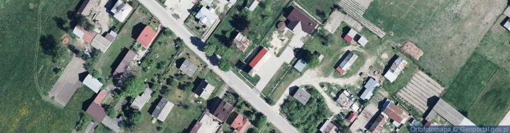 Zdjęcie satelitarne OSP w Białobrzegach