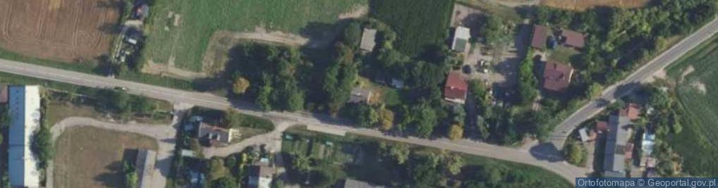 Zdjęcie satelitarne OSP w Biskupicach