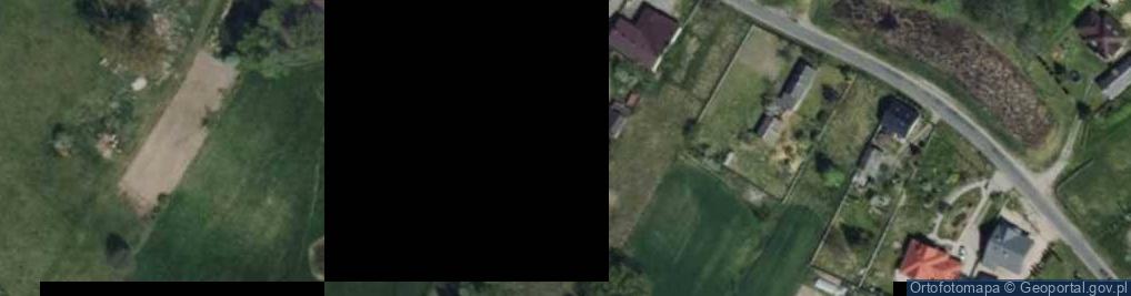 Zdjęcie satelitarne OSP w Bobrownikach