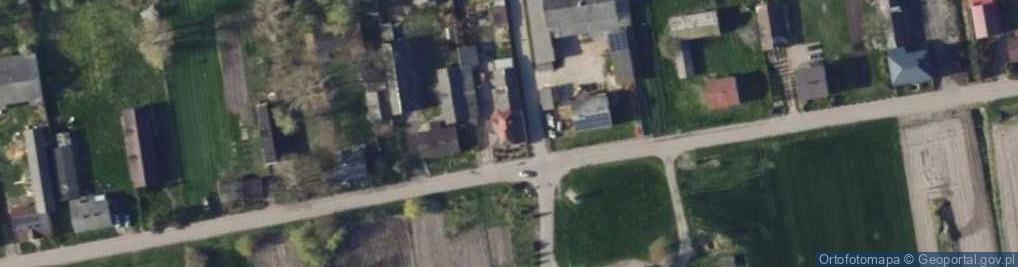 Zdjęcie satelitarne OSP w Bocheniu