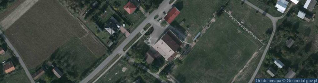 Zdjęcie satelitarne OSP w Budach Łańcuckich Lewa Strona