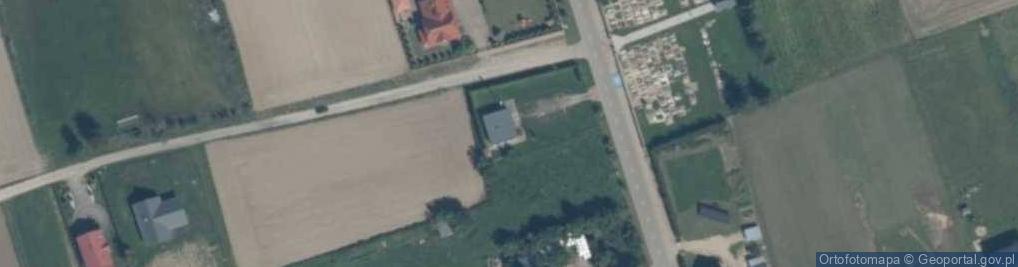 Zdjęcie satelitarne OSP w Byszwałdzie