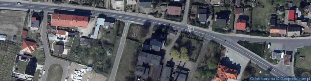 Zdjęcie satelitarne OSP w Bytomiu Odrzańskim