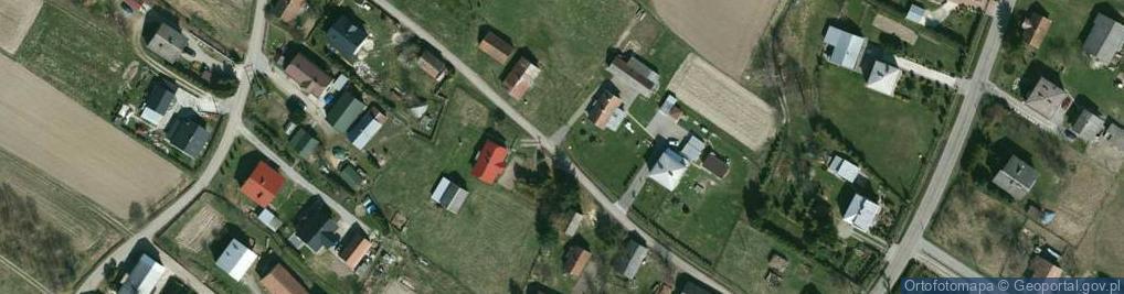Zdjęcie satelitarne OSP w Chlebnej