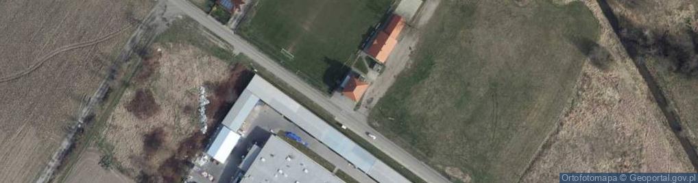 Zdjęcie satelitarne OSP w Chmielowicach