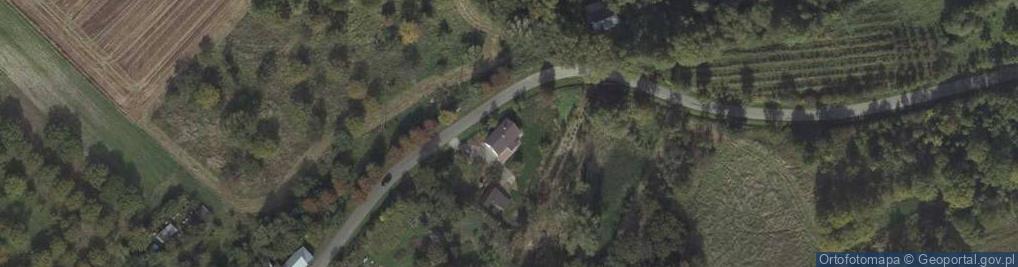 Zdjęcie satelitarne OSP w Chodakówce
