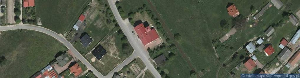 Zdjęcie satelitarne OSP w Cholewianej Górze