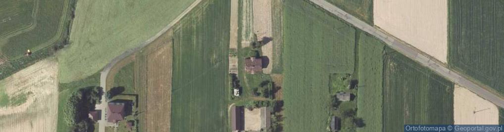 Zdjęcie satelitarne OSP w Chomęciskach Dużych