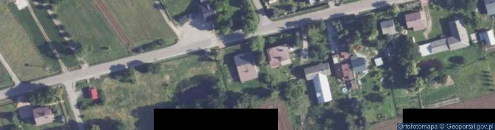 Zdjęcie satelitarne OSP w Chromakowie