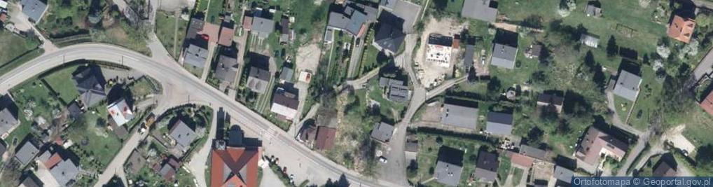 Zdjęcie satelitarne OSP w Chwałęcicach Gmina Rybnik
