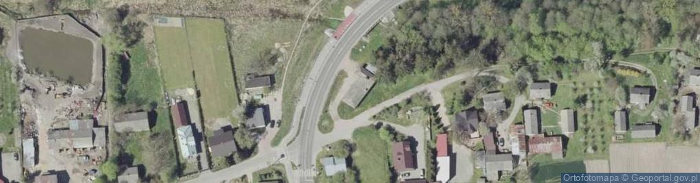 Zdjęcie satelitarne OSP w Ciechankach Krzesimowskich