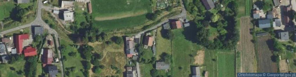 Zdjęcie satelitarne OSP w Ciochowicach Gmina Toszek