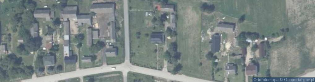 Zdjęcie satelitarne OSP w Cudnowie