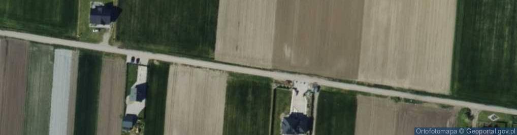 Zdjęcie satelitarne OSP w Czerchowie