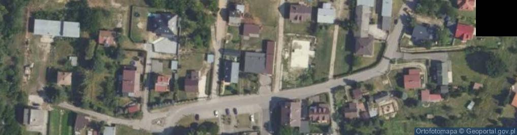 Zdjęcie satelitarne OSP w Czosnowie