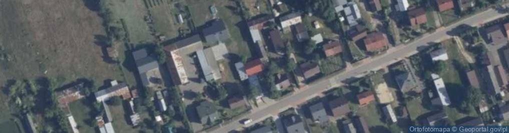 Zdjęcie satelitarne OSP w Dąbrówce Stanach