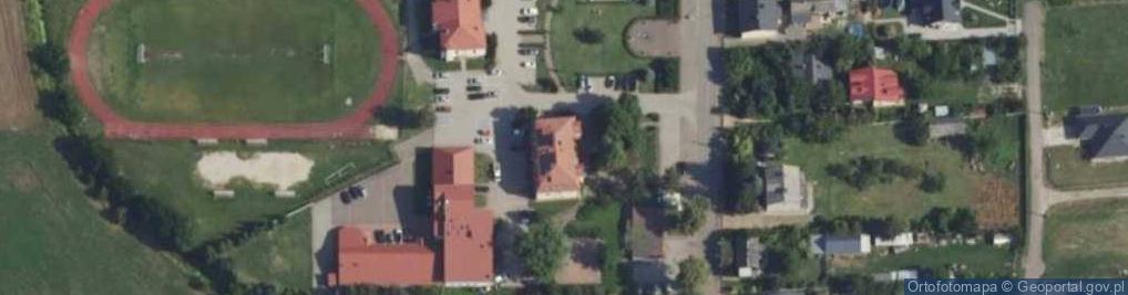 Zdjęcie satelitarne OSP w Dąbrówce