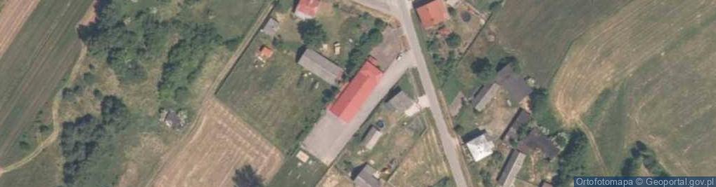 Zdjęcie satelitarne OSP w Dobrenicach
