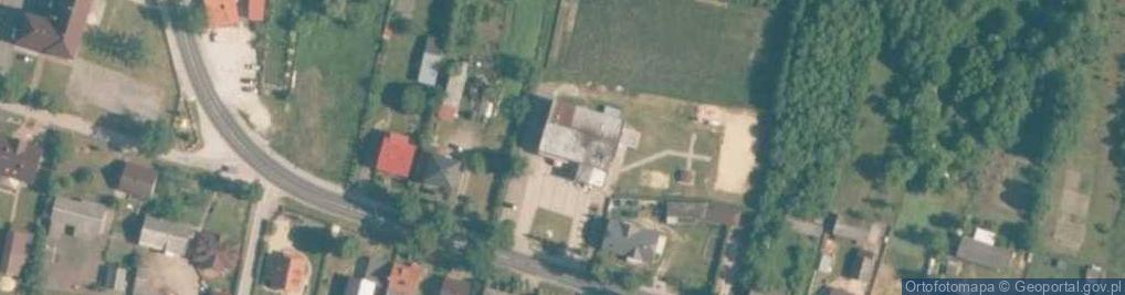 Zdjęcie satelitarne OSP w Dobromierzu