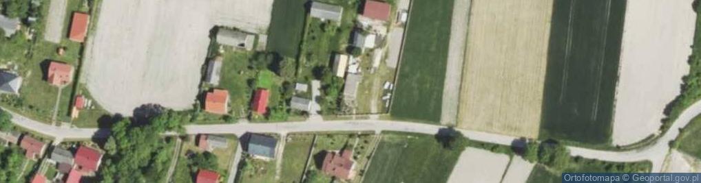 Zdjęcie satelitarne OSP w Drużykowie