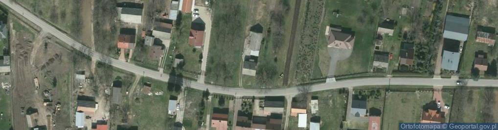 Zdjęcie satelitarne OSP w Duńkowiczkach