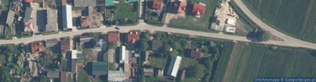 Zdjęcie satelitarne OSP w Dzierszynie