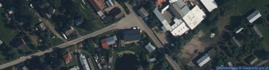 Zdjęcie satelitarne OSP w Dzierzbach