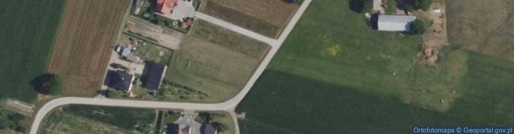 Zdjęcie satelitarne OSP w Erminowie