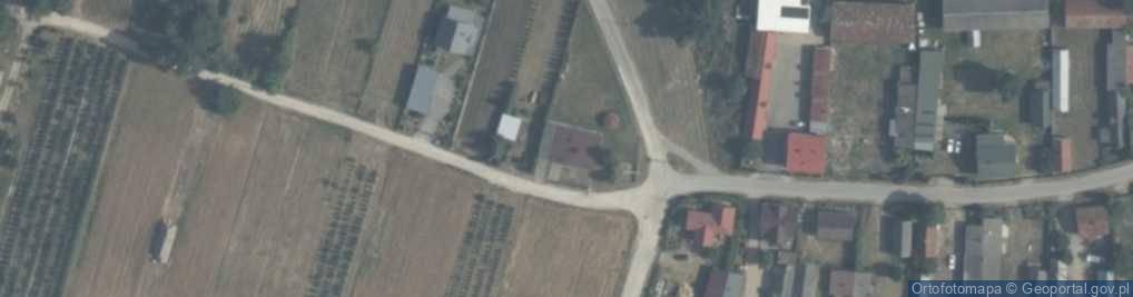 Zdjęcie satelitarne OSP w Godzimierzu