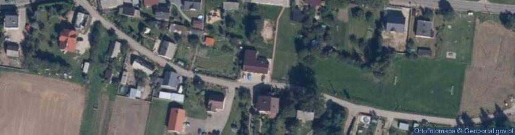 Zdjęcie satelitarne OSP w Gogolewie