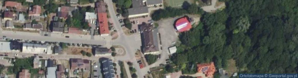 Zdjęcie satelitarne OSP w Górze Kalwarii