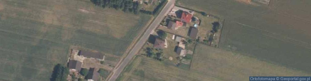 Zdjęcie satelitarne OSP w Gościnnej